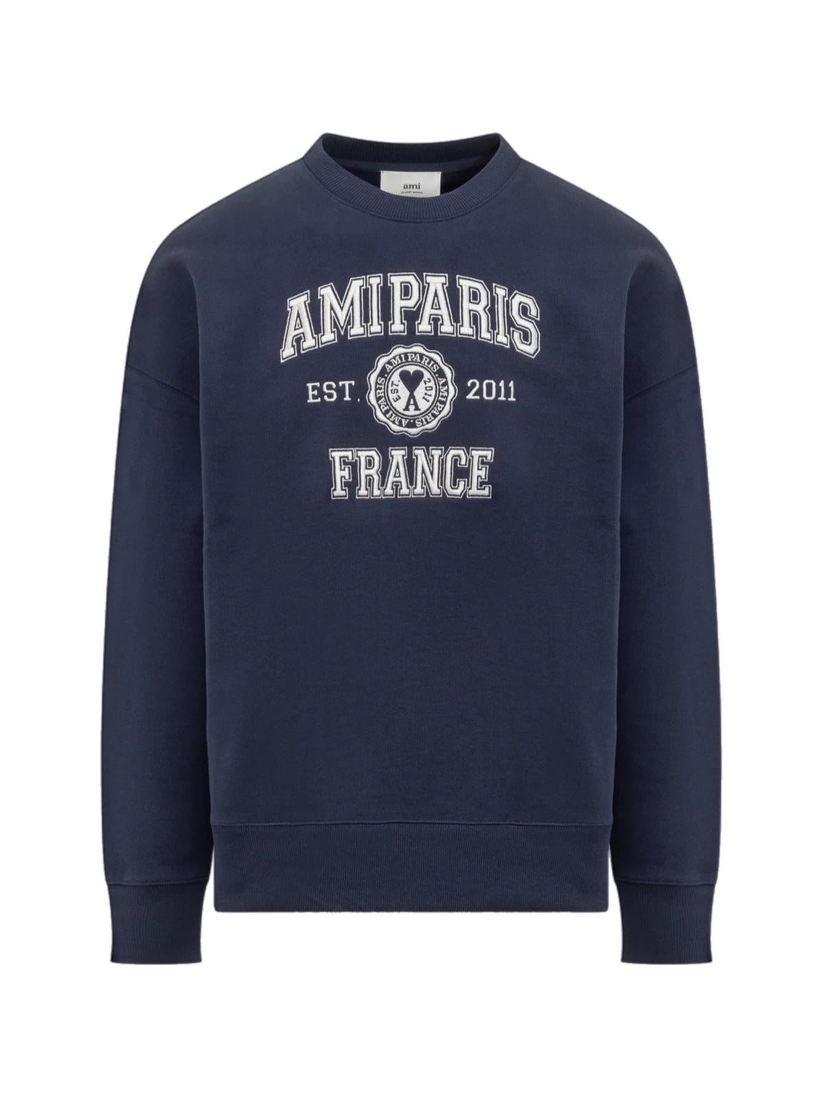 Ami Paris France Crewneck Sweatshirt – men's designer sweatshirts (view 3)