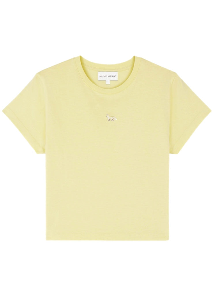 Maison Kitsuné Baby Fox Patch Baby Tee-Shirt – women's designer apparel (view 3)