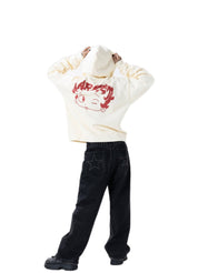 Market Betty Boop Mascot Hoodie – men's designer sweatshirts (view 5)