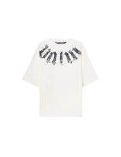 Palm Angels Big Neck Logo Loose Tee – men's designer apparel (view 2)
