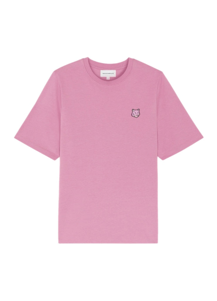 Maison Kitsuné Bold Fox Head Patch Comfort Tee Shirt – women's designer apparel (view 3)
