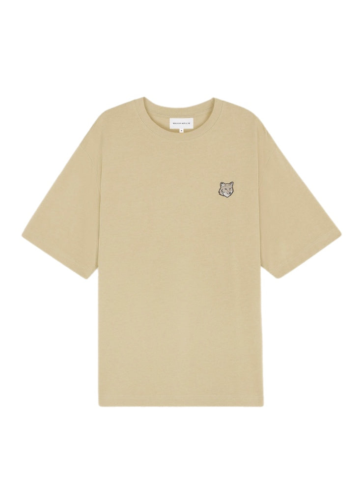 Maison Kitsuné Bold Fox Head Patch Oversize Tee Shirt – men's designer apparel (view 2)