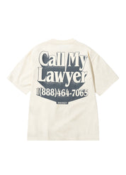 Market Call My Lawyer 3D T-Shirt – men's designer apparel (view 2)