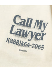 Market Call My Lawyer 3D T-Shirt – men's designer apparel (view 3)