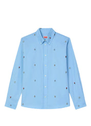 Kenzo Casual Embroidered Shirt – men's designer apparel