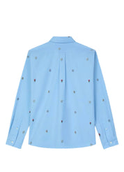 Kenzo Casual Embroidered Shirt – men's designer apparel (view 2)