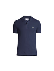 Lacoste Men's Petit Piqué Slim Fit Polo Shirt – men's designer apparel