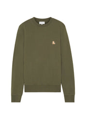 Maison Kitsuné Chillax Patch Regular Sweatshirt – men's designer sweatshirts