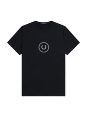 Fred Perry Circle Branding T-Shirt – men's designer apparel
