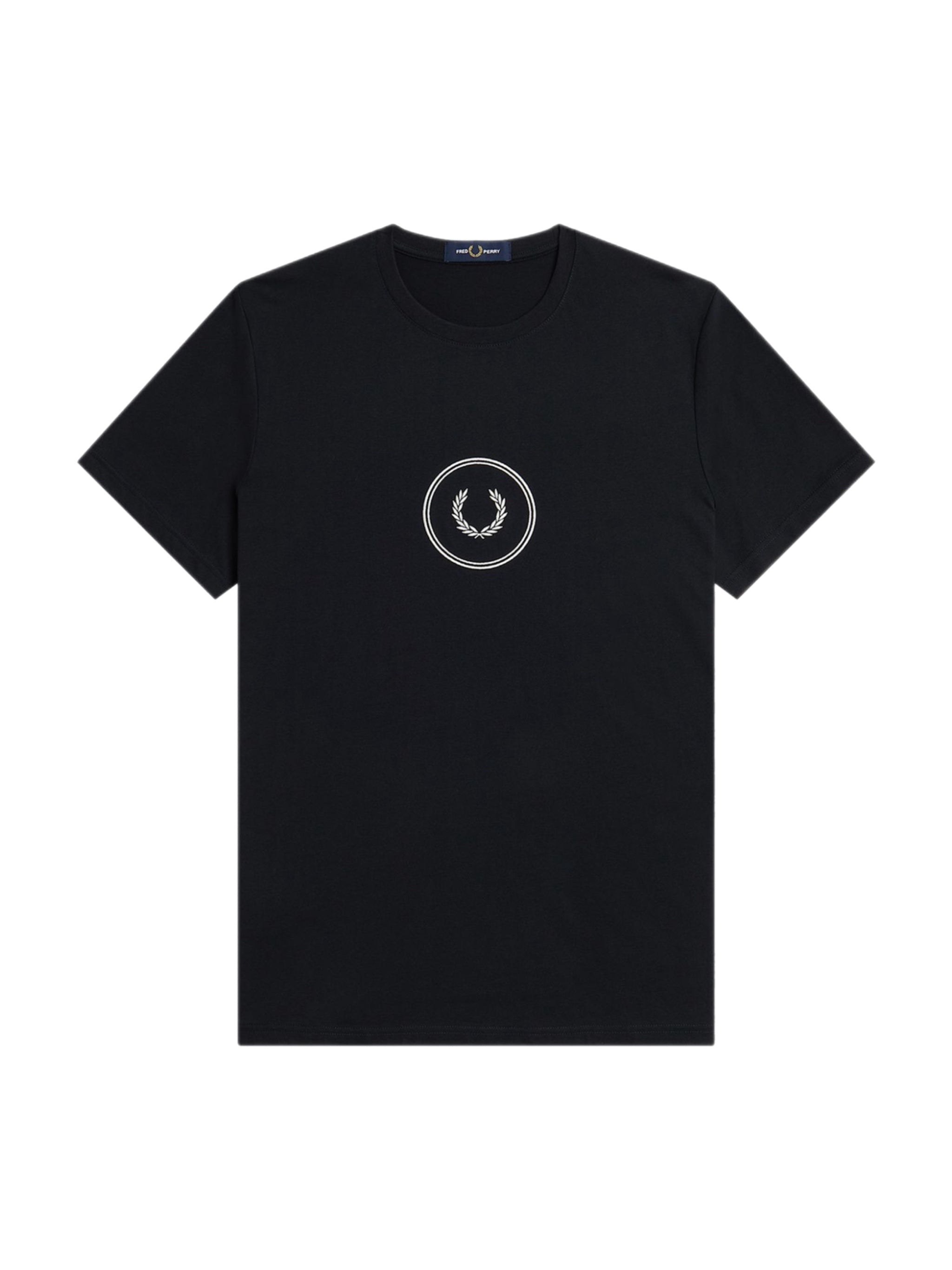 Fred Perry Circle Branding T-Shirt – men's designer apparel