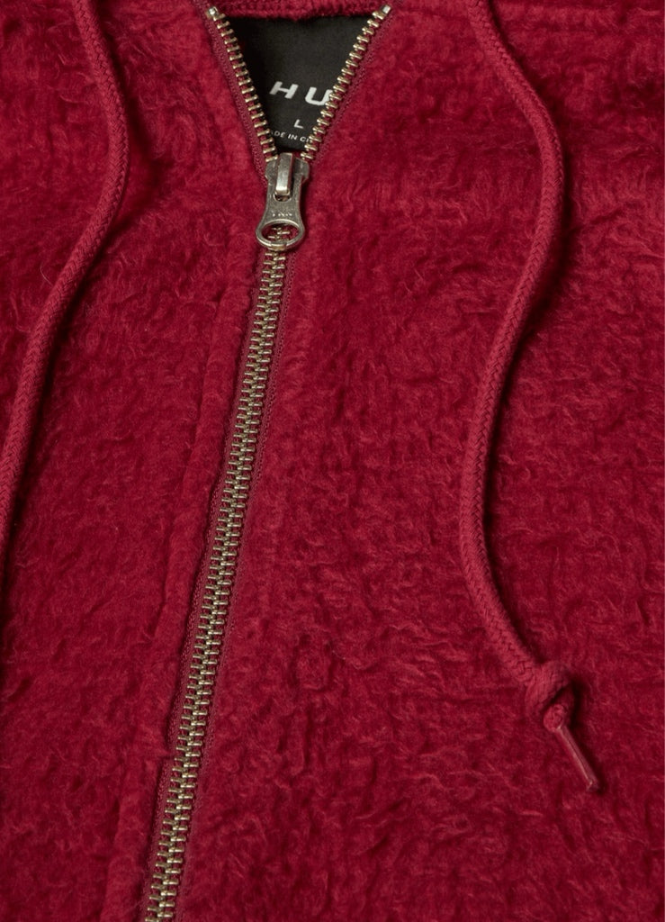 HUF Corso Heavyweight F/Z Hoodie – men's designer sweatshirts (view 3)