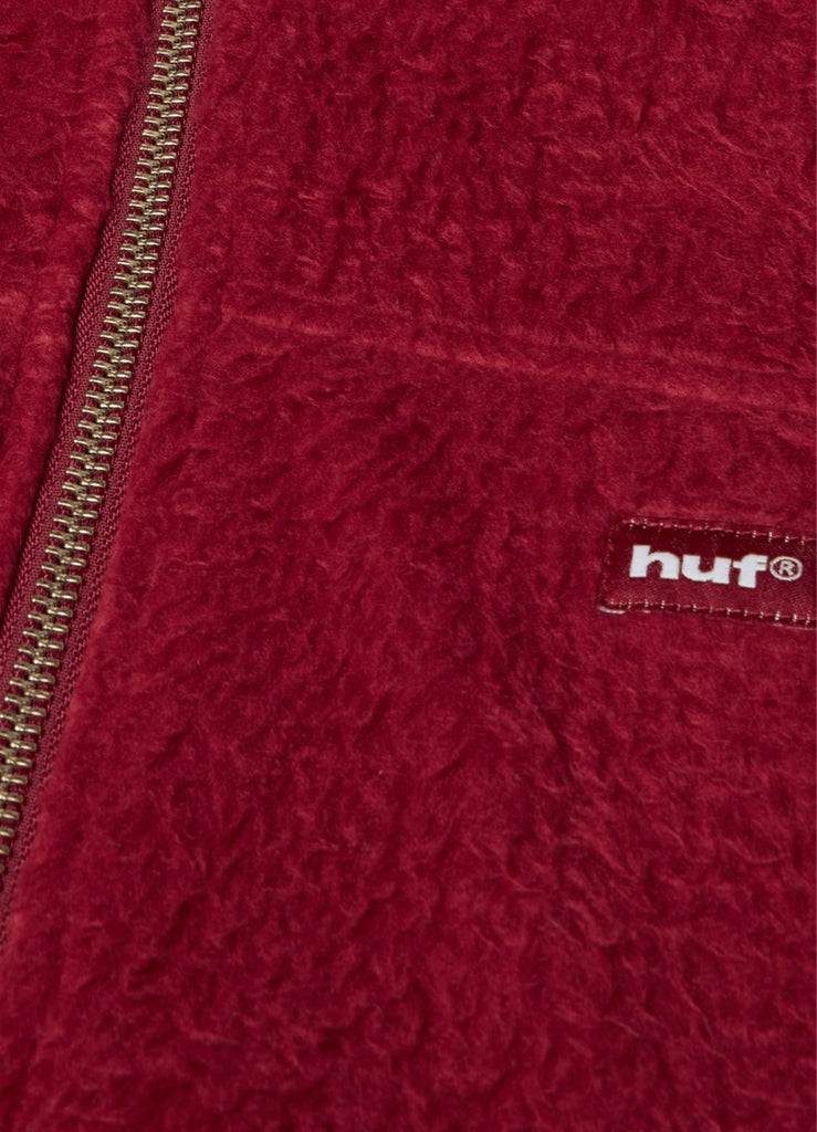 HUF Corso Heavyweight F/Z Hoodie – men's designer sweatshirts (view 4)