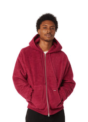 HUF Corso Heavyweight F/Z Hoodie – men's designer sweatshirts (view 5)