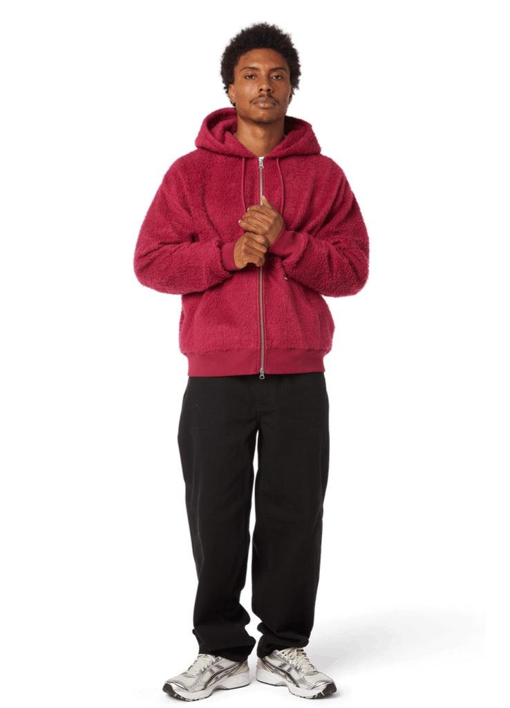 HUF Corso Heavyweight F/Z Hoodie – men's designer sweatshirts (view 7)