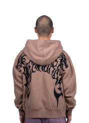 Pleasures Dragon Zip Hoodie – men's designer sweatshirts (view 8)
