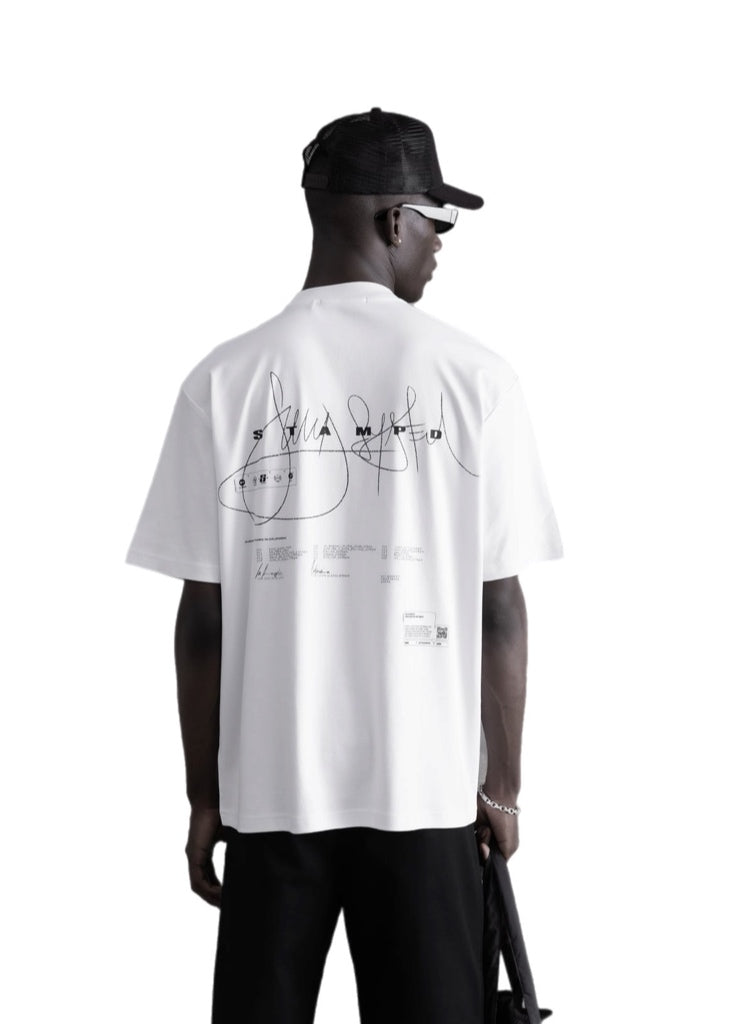 STAMPD F24 Sound System Relaxed Tee Shirt – men's designer apparel (view 3)