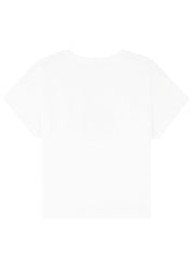 Maison Kitsuné Floating Flower Baby Tee-Shirt – women's designer apparel (view 3)