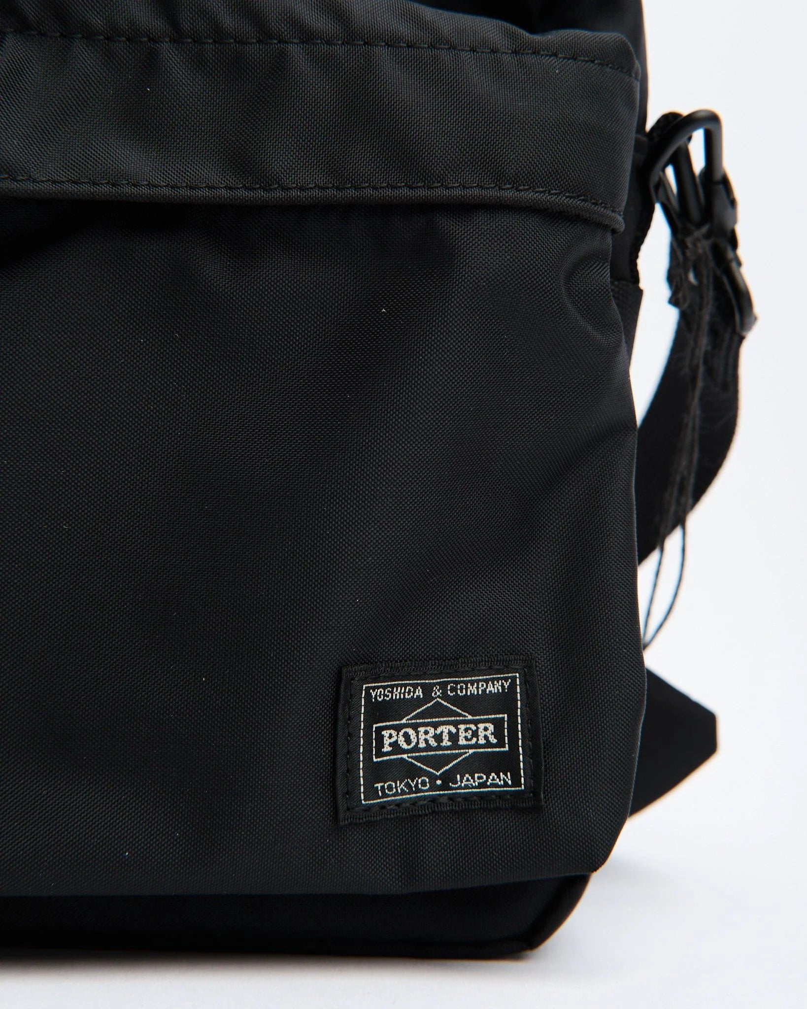 PORTER BY YOSHIDA Force Shoulder Bag (S) Black 855-05457-10