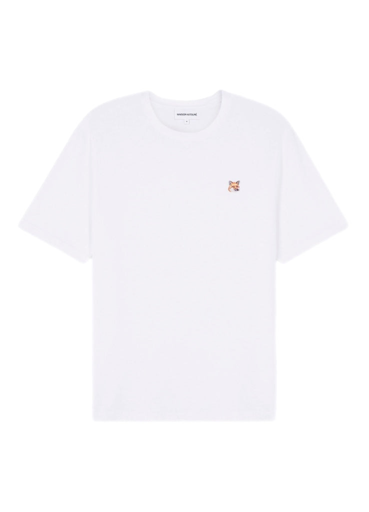 Maison Kitsuné Fox Head Patch Regular Tee Shirt – men's designer apparel (view 3)