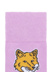 Maison Kitsuné Fox Head Socks – men's designer clothing (view 2)