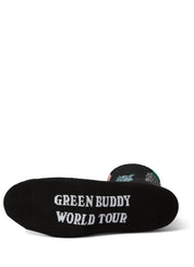 HUF Green Buddy Tourist Socks – men's designer clothing (view 2)
