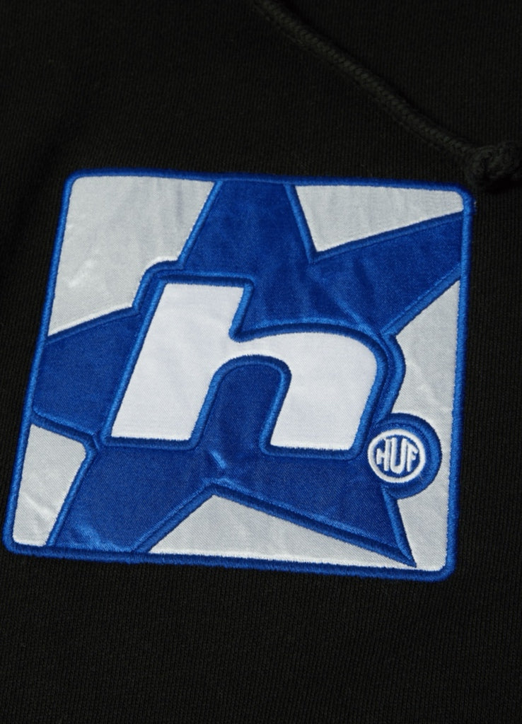HUF H Star Pullover Hoodie – men's designer knitwear (view 3)