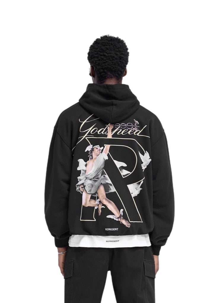 Represent Hermes Hoodie – men's designer sweatshirts (view 8)