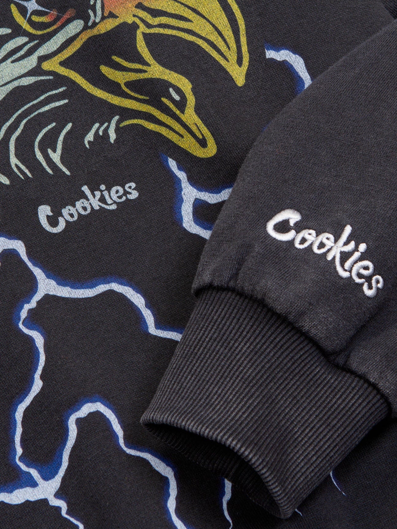 Cookies Highway French Terry Pullover Hoodie – men's designer knitwear (view 3)