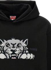 Kenzo Happy Tiger Embroidered Hoodie – men's designer sweatshirts (view 4)