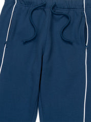 Cookies Hooliganism Fleece Sweatpants with Contrast Piping – men's designer trousers (view 4)