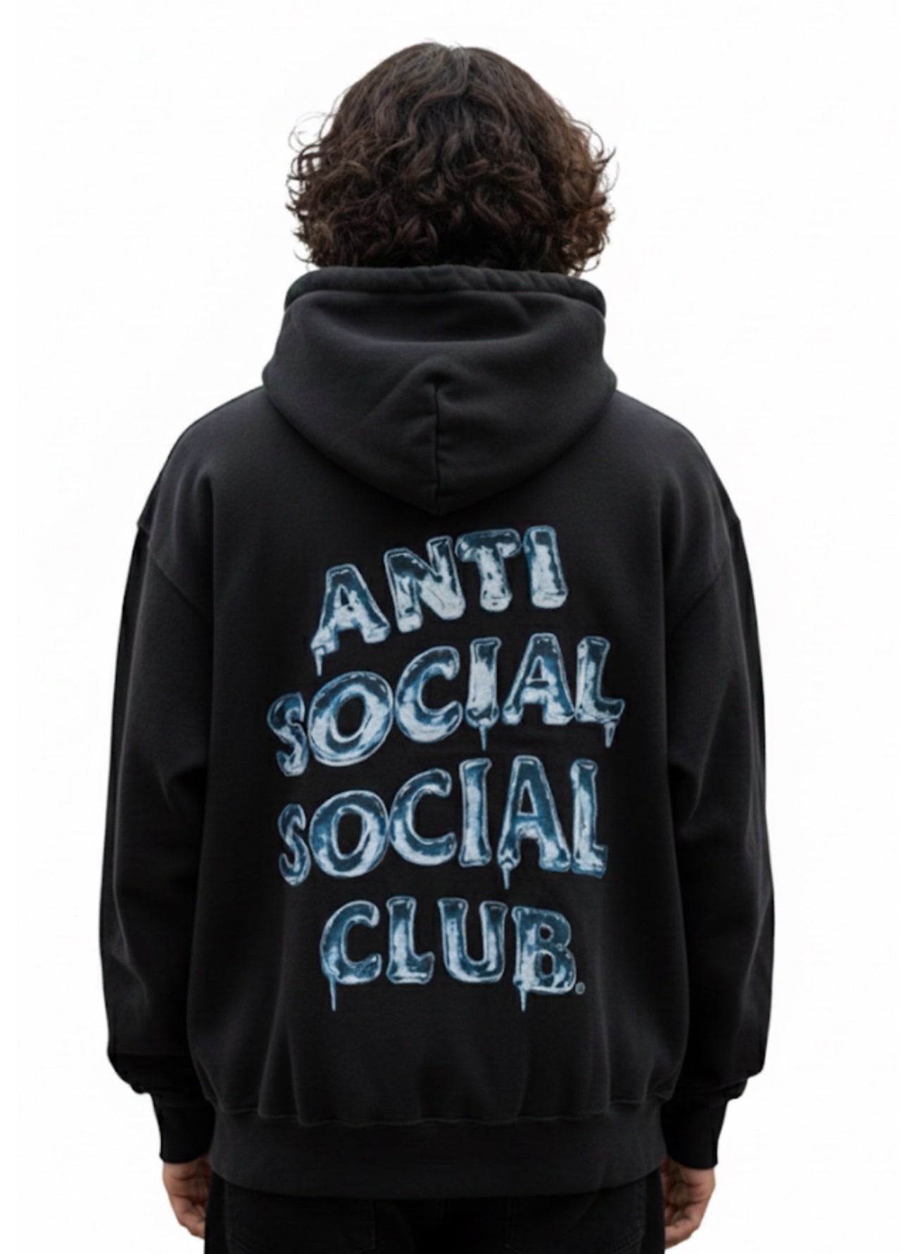 Anti Social Social Club Icy Mind Games Hoodie – men's designer sweatshirts (view 3)