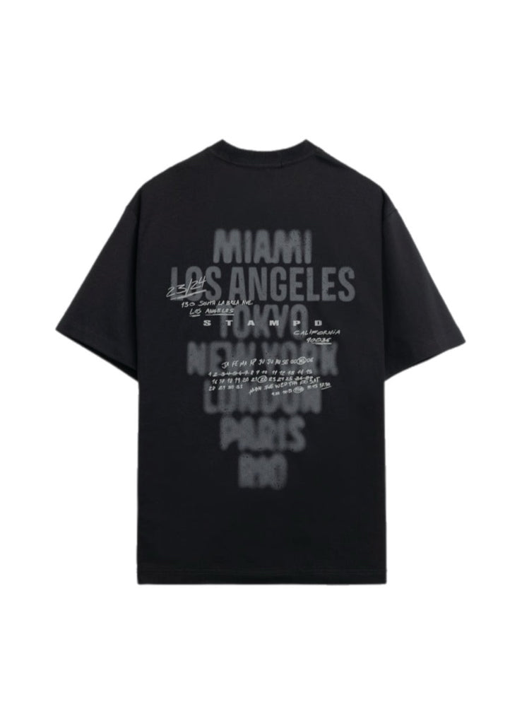 STAMPD Locations Relaxed Tee Shirt – men's designer apparel (view 2)