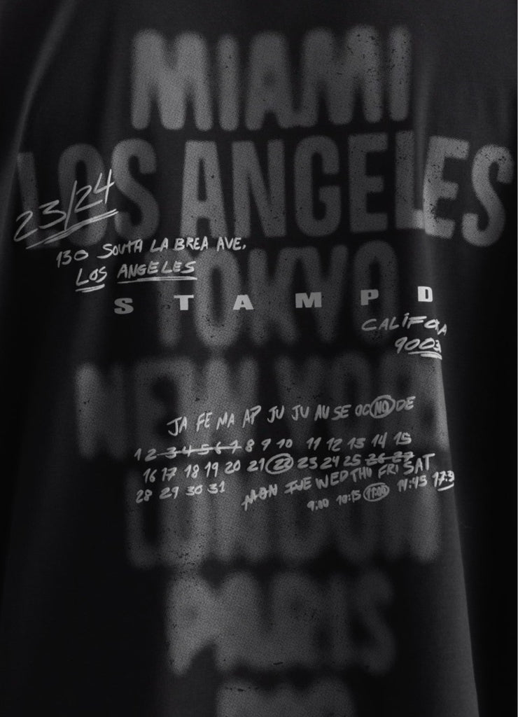 STAMPD Locations Relaxed Tee Shirt – men's designer apparel (view 3)