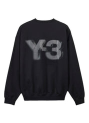 adidas Y-3 Logo Crew – men's designer clothing (view 2)