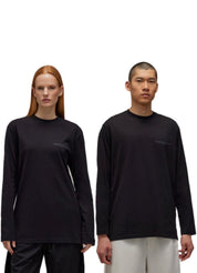 adidas Y-3 Logo LS Tee – men's designer apparel (view 3)