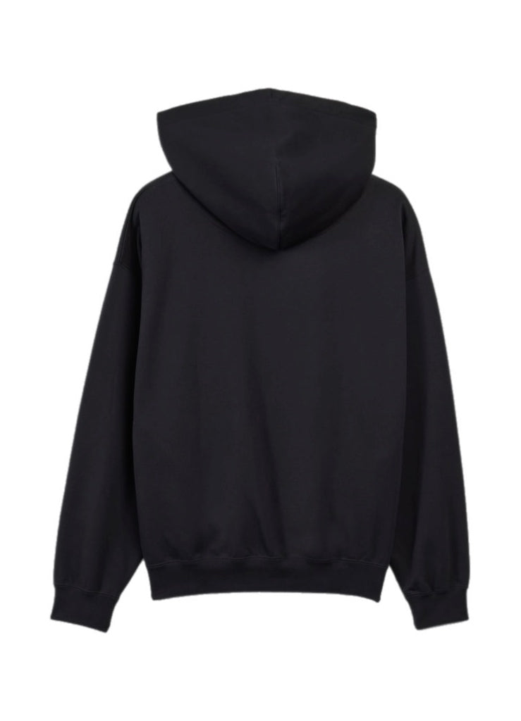 adidas Y-3 Logo Zip Hoodie – Black – men's designer sweatshirts (view 2)