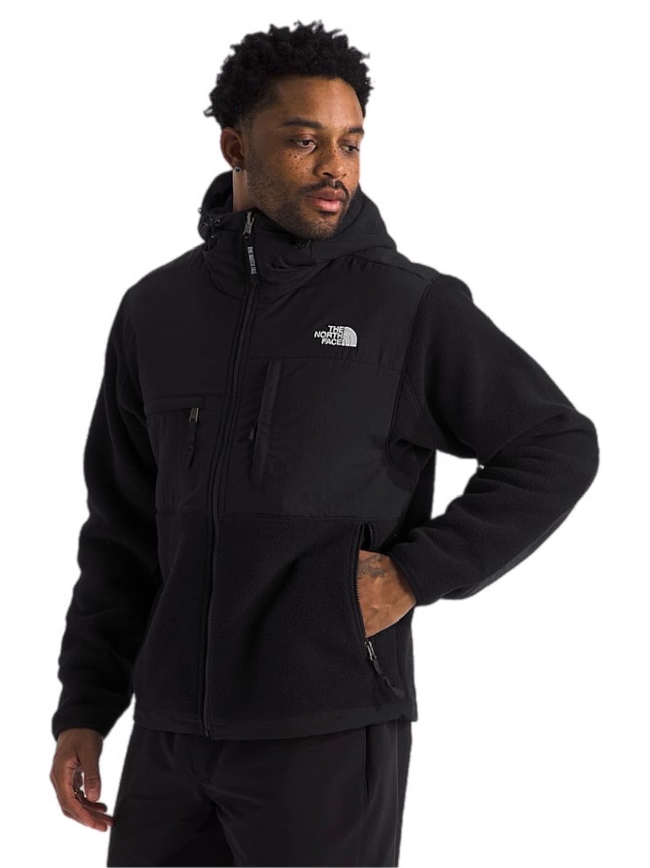 The North Face Men's Retro Denali Hoodie – men's designer sweatshirts (view 3)