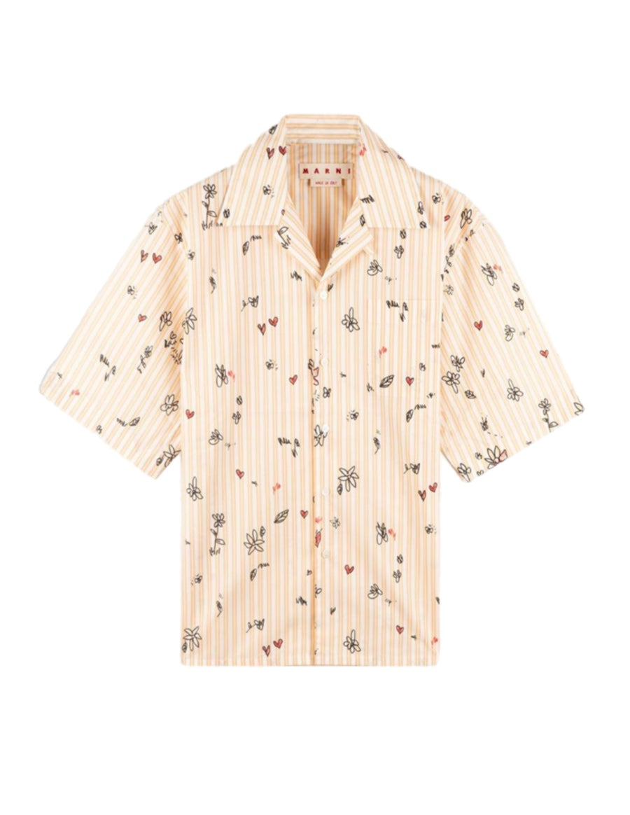 Marni Magic Garden Poplin Shirt – men's designer apparel