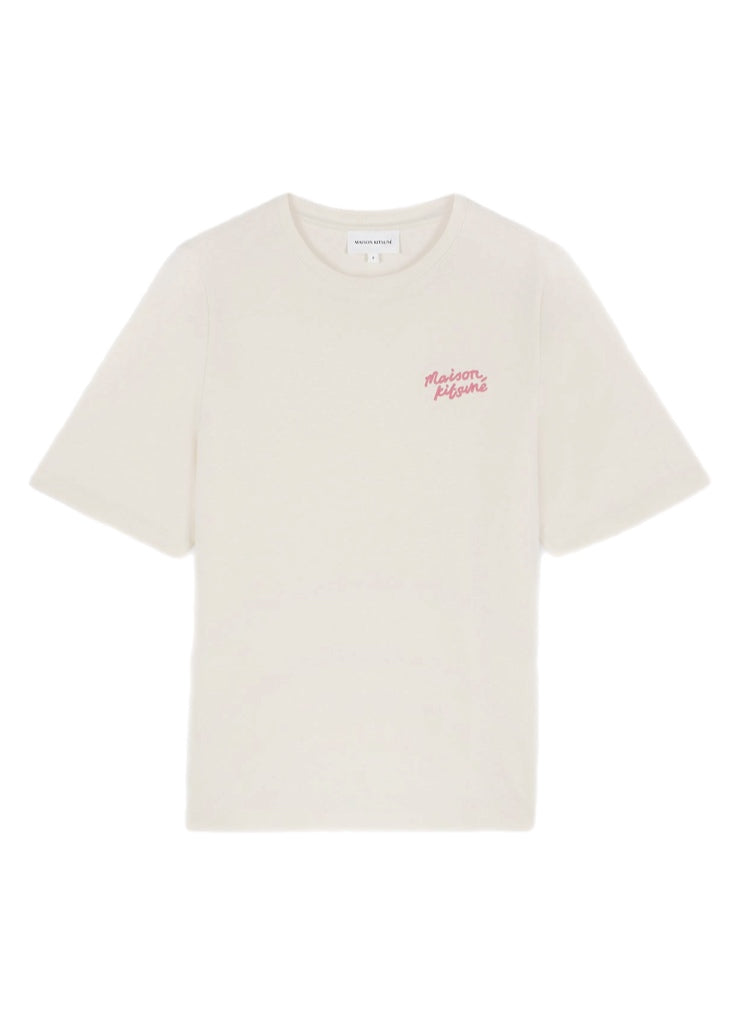 Maison Kitsuné Handwriting Comfort Tee-Shirt – women's designer apparel