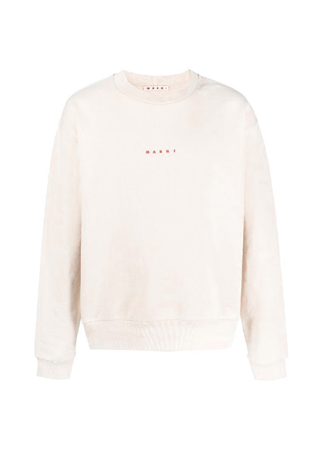 Marni Logo Organic Cotton Sweatshirt – men's designer sweatshirts (view 2)