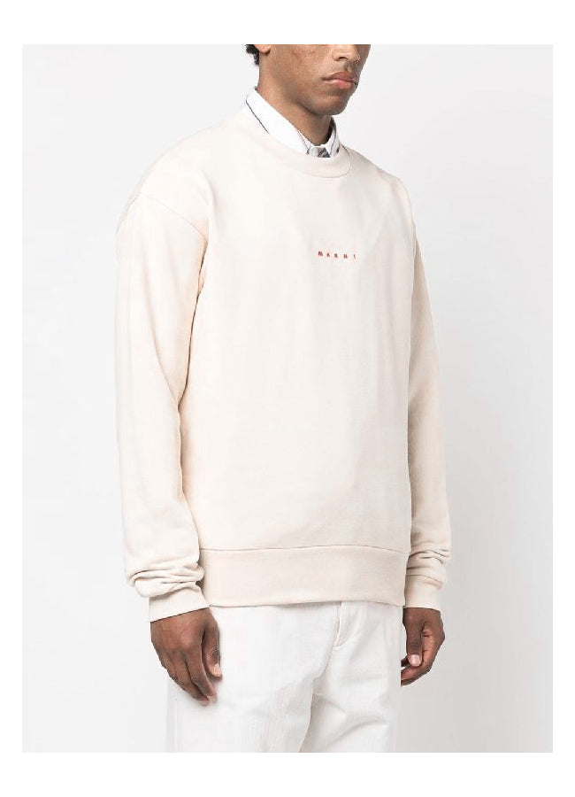 Marni Logo Organic Cotton Sweatshirt – men's designer sweatshirts (view 3)