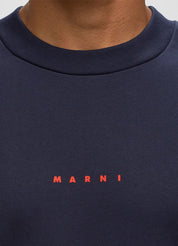 Marni Logo Organic Cotton Sweatshirt – men's designer sweatshirts (view 5)