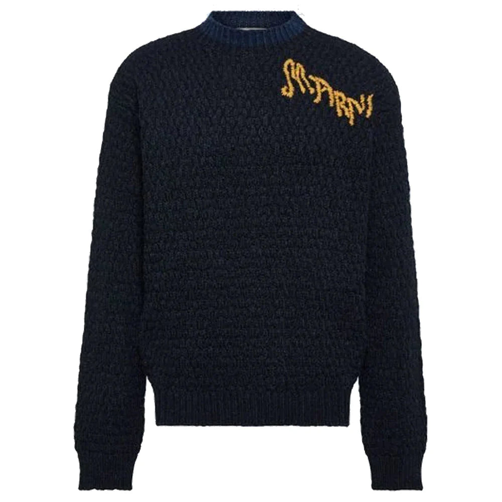 Marni Round Neck Sweater – men's designer knitwear