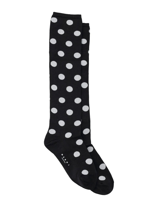 Techno Dots Nylon Socks SKZC0117Q2