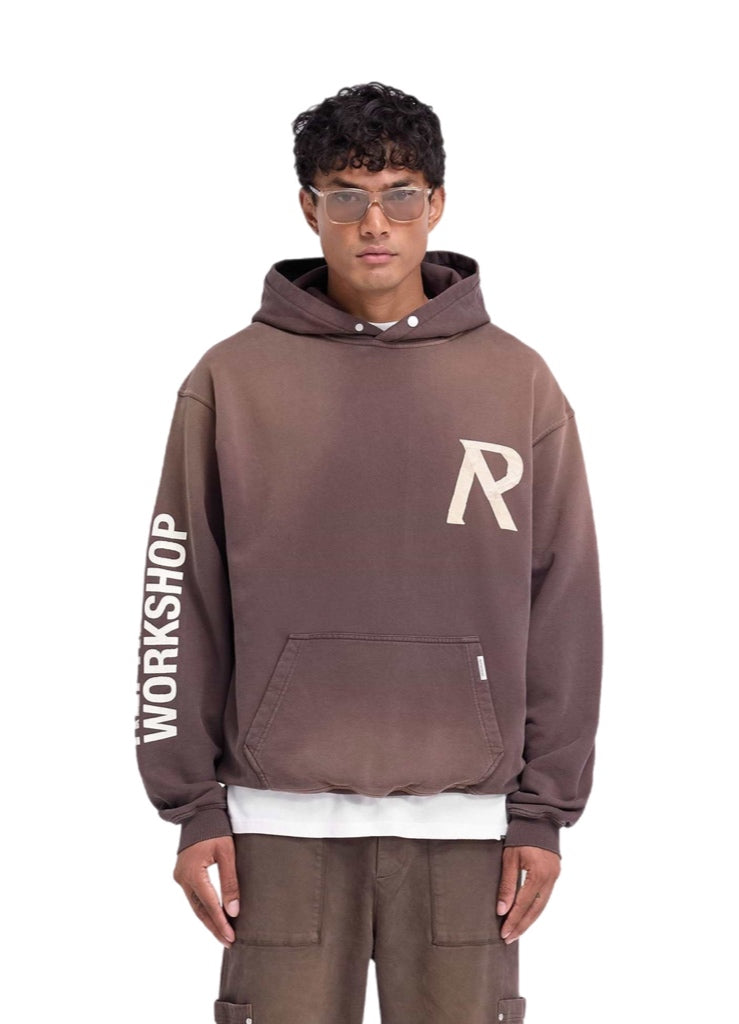 Represent Masking Tape Initial Hoodie – men's designer sweatshirts (view 3)
