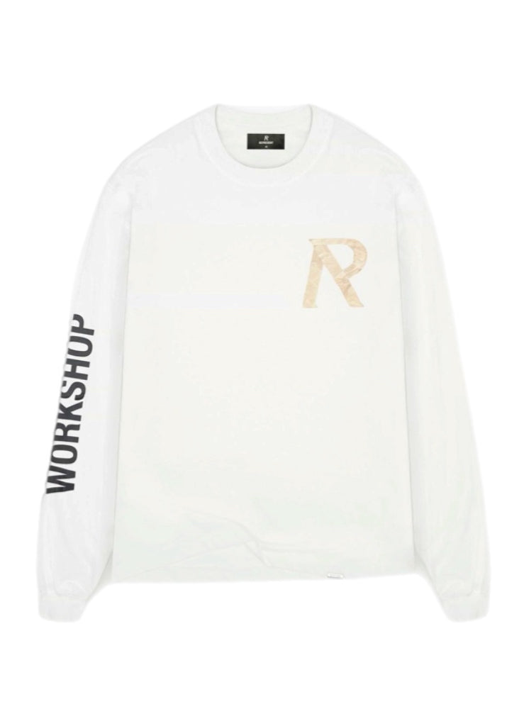 Represent Masking Tape Initial Long Sleeve T-Shirt – men's designer apparel