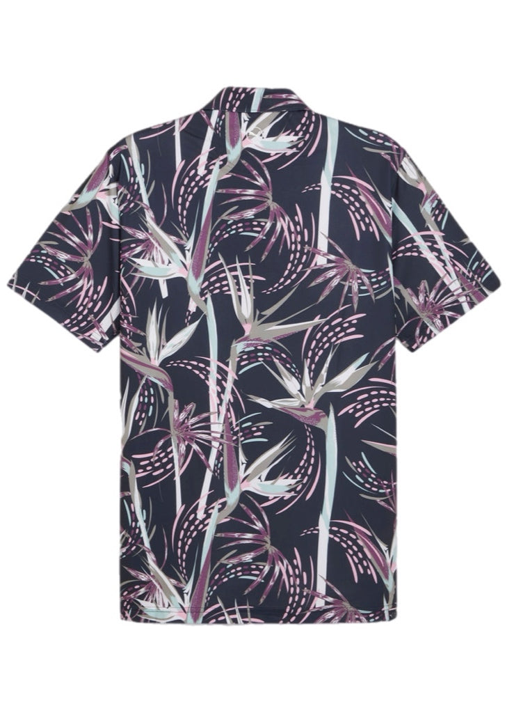 Puma Golf MATTR Birds of Paradise Polo – men's designer apparel (view 2)