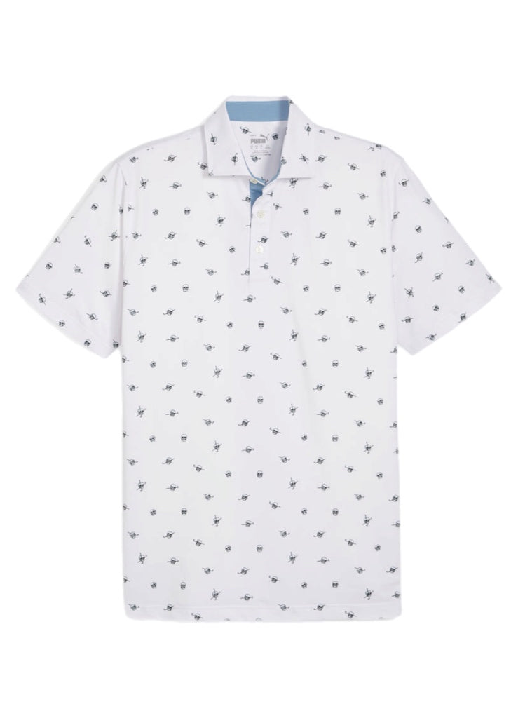 Puma Golf MATTR Skulls Polo – men's designer apparel