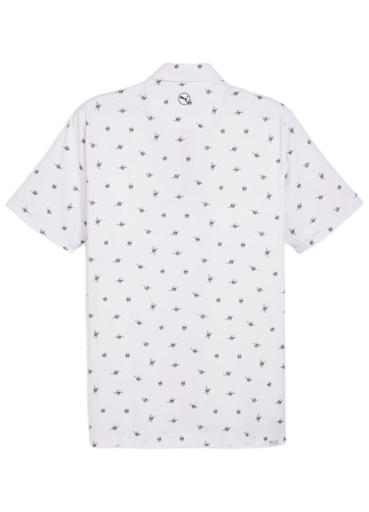 Puma Golf MATTR Skulls Polo – men's designer apparel (view 2)