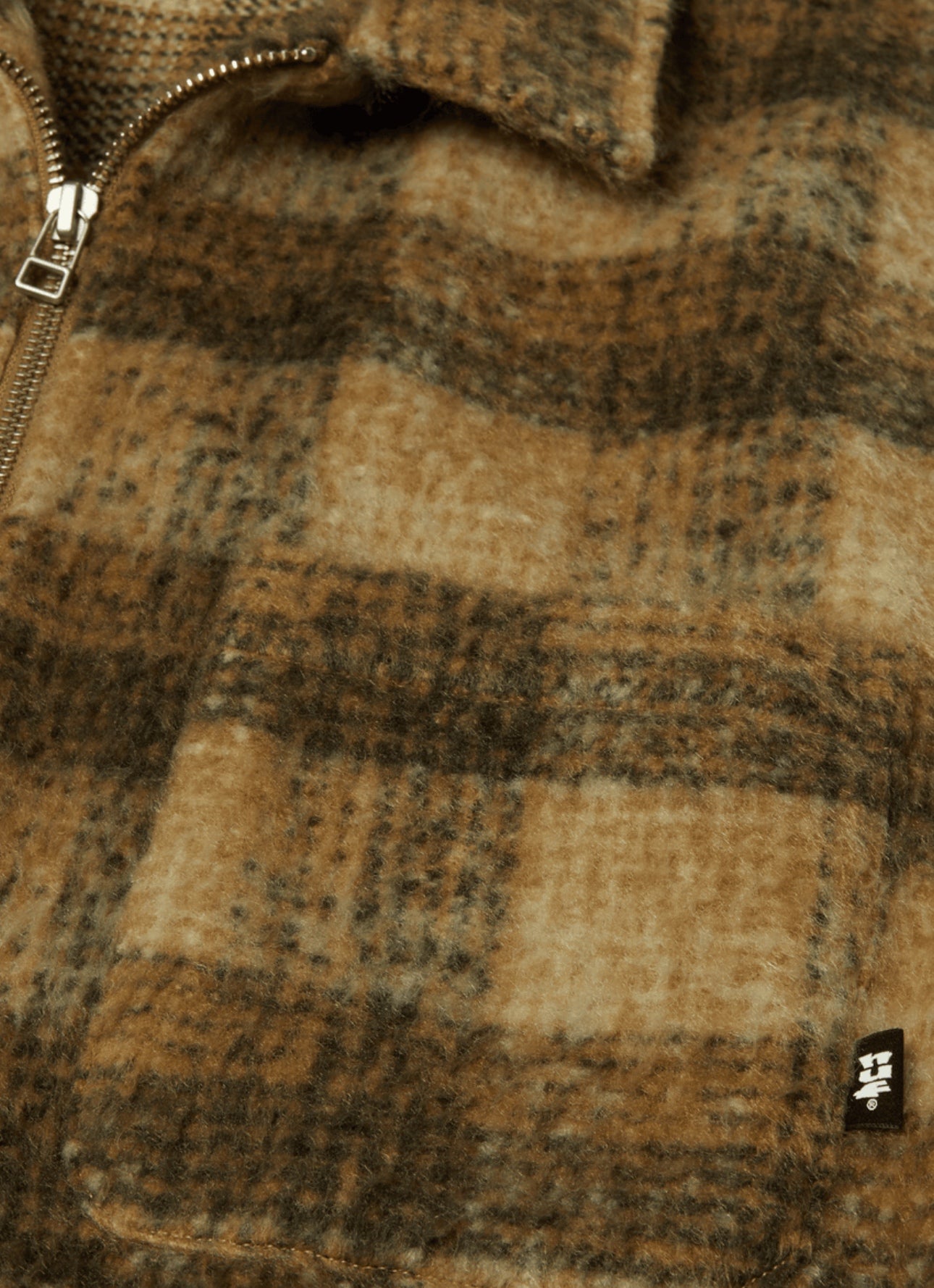 HUF Megablast Plaid Jacket – men's designer outerwear (view 5)